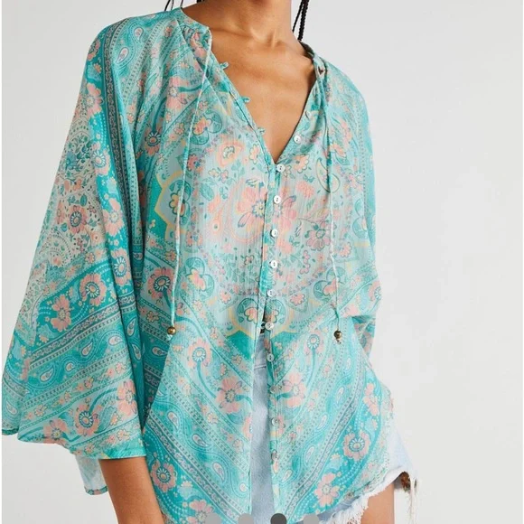 Spell Farrah Blouse - Sz. L - Picture 3 of 11